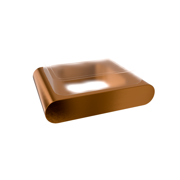 Мыльница Remer Lounge LN10CU, медь брашированная PVD