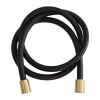 Шланг для душа ПВХ 120 см Remer 332CN2G120CH, шампань брашированная PVD