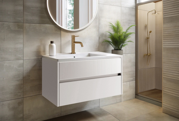 Тумба для раковины 120 см Onsen Niwa 71-BP-120-M03-V03, белый