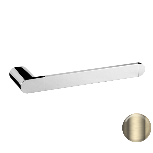 Полотенцедержатель Remer Lounge LN44CH, шампань брашированная PVD