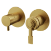 Смеситель для душа Remer Atelier AL93ZPBG, золото брашированное