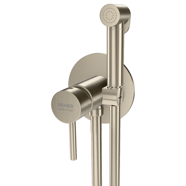 Гигиенический душ со смесителем Remer X Style X65WXV, сталь