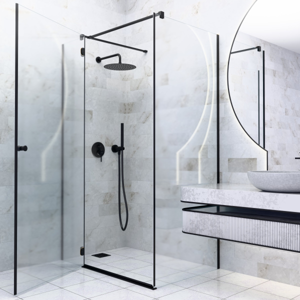 Смеситель для душа Mariani Next B14173NS, черный матовый