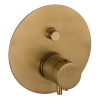 Смеситель термостатический для душа Remer Elegance NT09VO, состаренная латунь