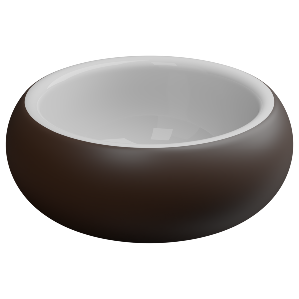 Ванна отдельностоящая 150 см GSG Ceramic Design Petra VAPE035, Cacao Matt
