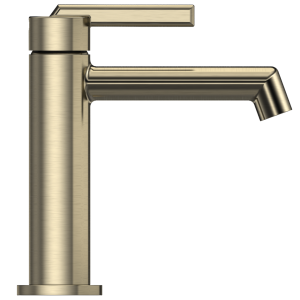 Смеситель для раковины Daniel Reverso RV606NCH, шампань брашированная PVD