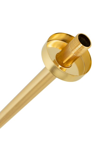 Кронштейн для верхнего душа 30 см Mariani B22BDL0530, золото брашированное