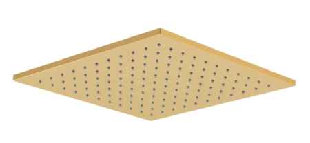 Верхний душ с шарнирным соединением 30 см Remer 359SSLDOX, золото глянцевое