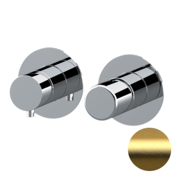 Смеситель для душа Daniel Trilogy TG625DP, золото брашированное