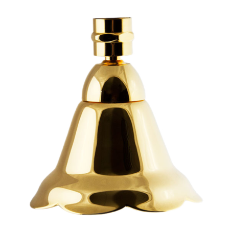 Верхний душ с шарнирным соединением 10 см Remer 359BEDOX, золото глянцевое