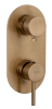 Смеситель для душа Remer X Style X93KBVO, состаренная латунь