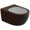 Биде подвесное биколор GSG Ceramic Design Like LKBISOBI000/035, White/Cacao Matt