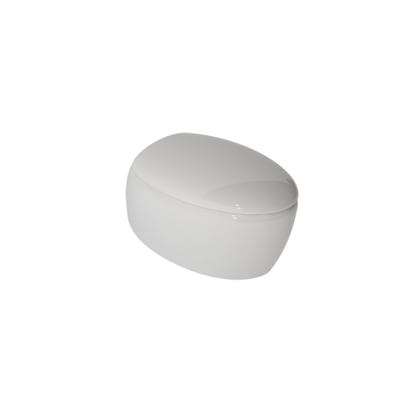 Чаша подвесного унитаза GSG Ceramic Design Touch TOWCSOSC000, белый глянцевый