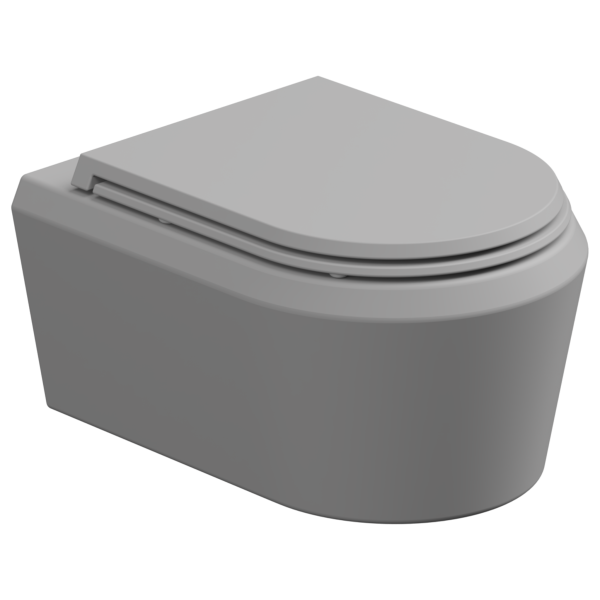 Чаша подвесного унитаза GSG Ceramic Design Cruise CRWCSO033, Perla Matt