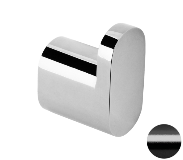 Крючок Remer Lounge LN50CFP, черный брашированный хром