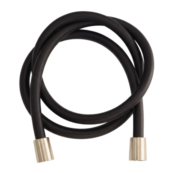 Шланг для душа ПВХ 150 см Remer 332CN2G150NZ, никель брашированный PVD