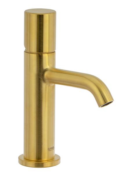 Смеситель для раковины Daniel Trilogy TG606NDP, золото брашированное