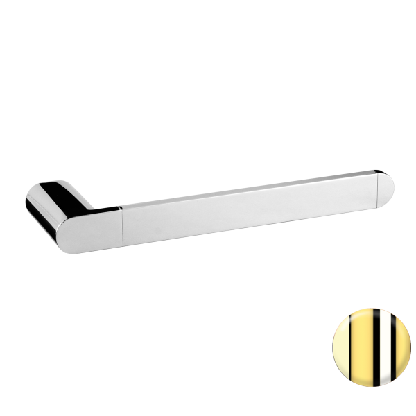 Полотенцедержатель Remer Lounge LN44GP, золото глянцевое PVD