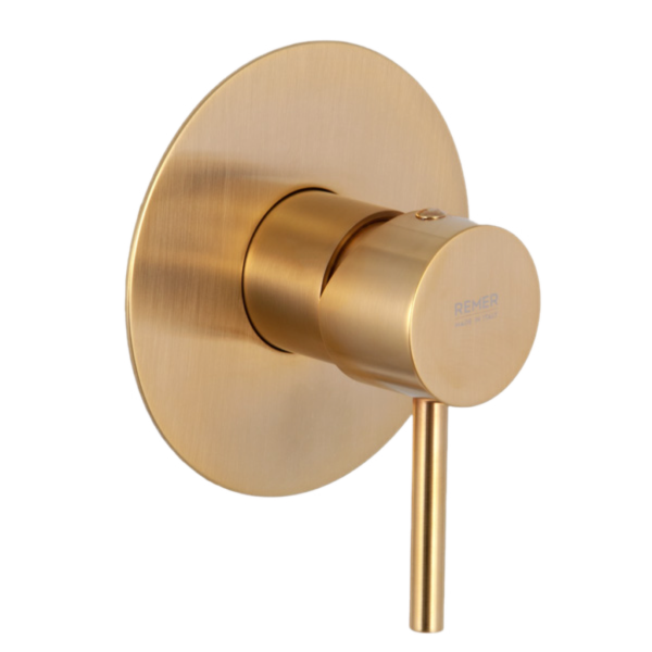 Смеситель для душа Remer X Style X30LBG, золото брашированное
