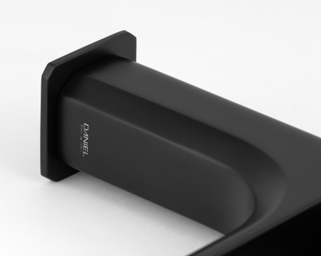 Смеситель для раковины Daniel Tiara TA606N15, чёрный матовый