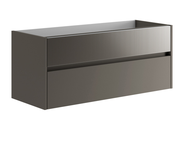 Тумба для раковины 120 см Onsen Niwa 71-BP-120-M23-V23, угольно-серый