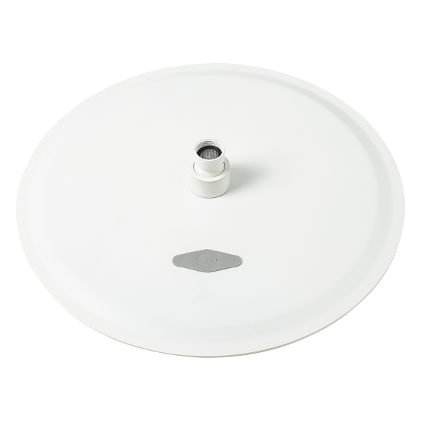 Верхний душ с шарнирным соединением 30 см Mariani Tondo B37ST00130, белый матовый