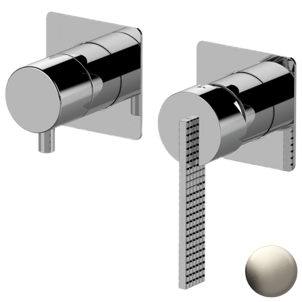 Смеситель для душа Daniel Club ANC662D3PWBXV, сталь