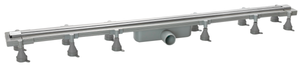 Дренажный канал 120 см, подрезаемый, гидрозатвор, ABS, горизонтальный выход OMP Tea Sumisura 983.401.8