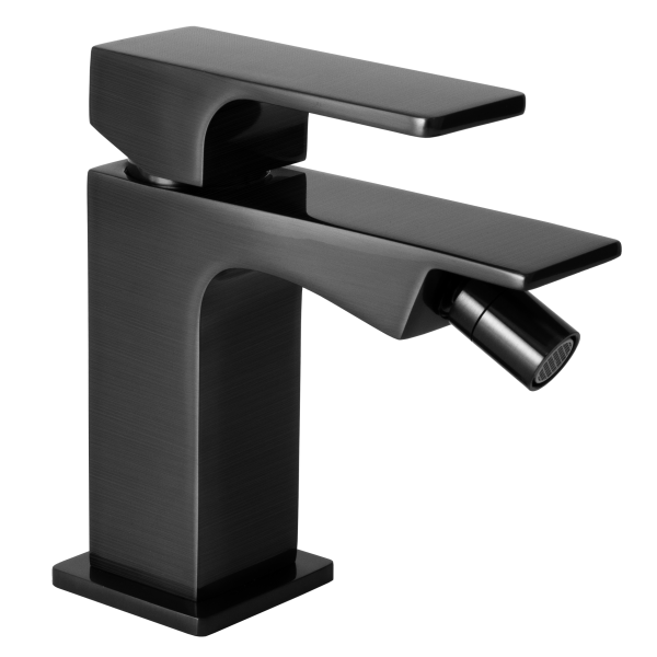 Смеситель для биде Remer Absolute AU20CFP, черный брашированный хром