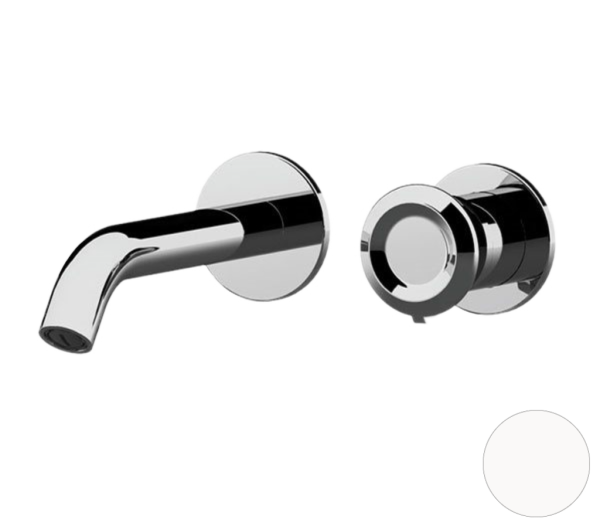 Смеситель для раковины Remer Element ET15PBO, белый матовый