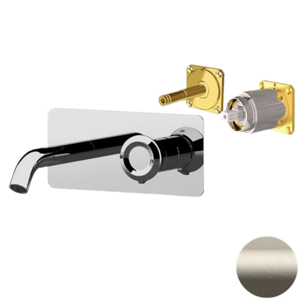 Смеситель для раковины Remer Element ET15KBXV, сталь