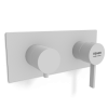 Смеситель для душа Remer Metrica MC93ZWBBO, белый матовый