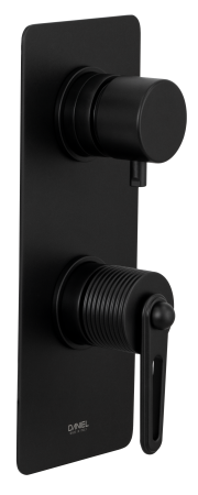 Смеситель для душа Daniel Brooklyn BY612D2KB15, чёрный матовый