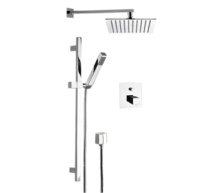 Душевая система термостатическая Remer Q-Elegance QT09S01UFS20