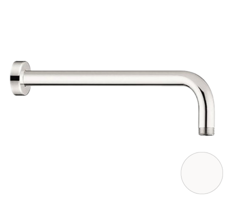 Кронштейн для верхнего душа 30 см Remer 343L30BO, белый матовый