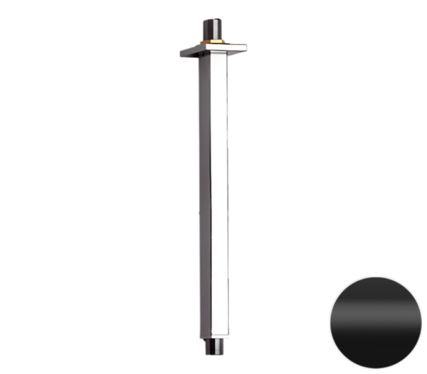 Кронштейн потолочный для верхнего душа 30 см Remer 347S30NO, черный матовый