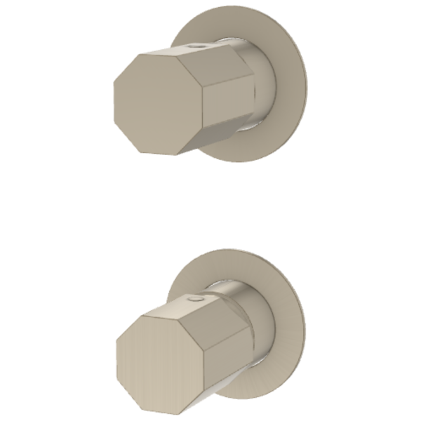 Смеситель для душа Remer Ottagono ON93PWBXV, сталь