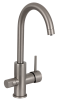 Cмеситель для кухни Remer X Style N792DWNPO, никель матовый брашированный
