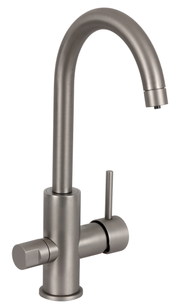 Cмеситель для кухни Remer X Style N792DWNPO, никель матовый брашированный