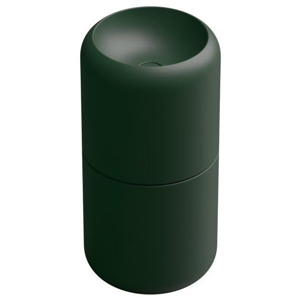 Раковина напольная 42 см GSG Ceramic Design Petra PELAVCOLFS036, Smeraldo Matt