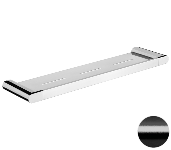 Полка 51 см Remer Lounge LN20CFP, черный брашированный хром