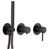 Смеситель для душа Remer X Style X97D3PWBCFP, черный брашированный хром