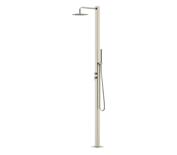 Душевая система напольная Remer SS331Q2L7MMUFM20, нержавеющая сталь