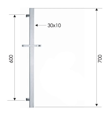Душевая стойка 70 см Remer 317R