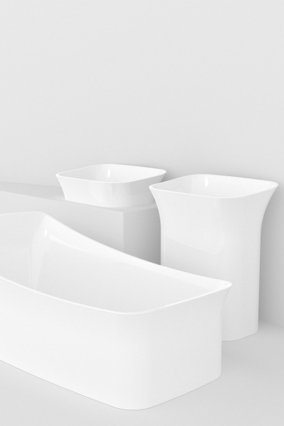 Ванна отдельностоящая 1800x920 мм Technova Bluma VATBL, белый глянец