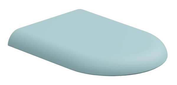 Крышка с сиденьем для подвесного унитаза с микролифтом GSG Ceramic Design Petra PECOPRTICR037, Ice Matt