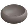 Раковина накладная 42 см GSG Ceramic Design Petra PELAV42029, Tortora Matt