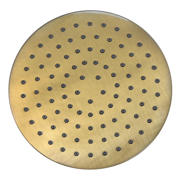 Верхний душ с шарнирным соединением 20 см Remer 359MM20VOX, латунь состаренная