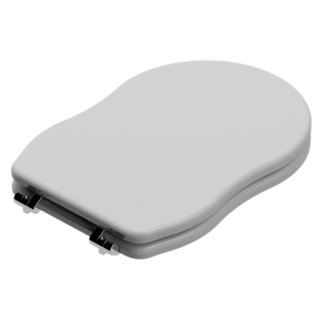 Крышка с сиденьем для подвесного унитаза с микролифтом GSG Ceramic Design Time TICOPRCCCR000, белый глянцевый