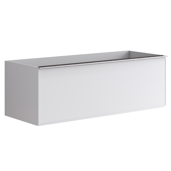  Тумба для раковины с 1 ящиком  120см Onsen Pixel 68-BP-120-F2-M03, белый 